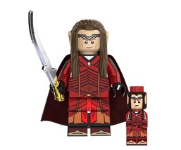 Building Toy Elrond Elf with mini LOTR Lord of the Rings Hobbit Minifigure Gift  - £5.90 GBP