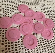12 Pink Baby Bottle Replacement Sealing Disc Stoppers For Standard Neck ... - $4.95