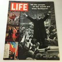 VTG Life Magazine March 7 1969 - Richard Nixon in Berlin, Germany - £10.46 GBP