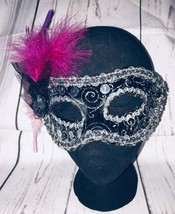 Handmade Masquerade Mask Handcrafted Party Halloween New Year’s Eve - $19.99