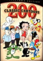 200 Classic Cartoons - Collector&#39;s Edition Dvd - £10.37 GBP