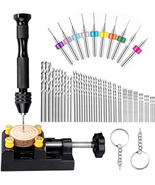 62-Piece Micro Twist Hand Drill Set for Jewelry, Crafting, and DIY Projects - €25,60 EUR
