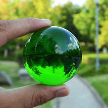 Crystal Colored Ball Red, Yellow, Blue, Green, Purple, White And Transparent - $9.50+