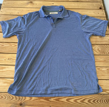 Tommy Bahama Men’s Short Sleeve Polo Shirt Size XL Blue P1 - £15.76 GBP