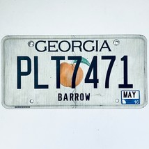 2016 United States Georgia Barrow County Passenger License Plate PLT7471 - $16.82