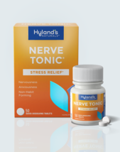 Hyland&#39;s Nerve Tonic Stress Relief Quick Dissolving Tablets Natural Reme... - $29.99