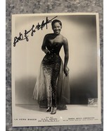 Original Agency Photo 8 X 10 Autograph La Verne Baker Singer Authentic - $6,820.34 MXN