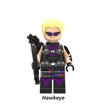 Clint Barton Hawkeye Minifigures Marvel Captain America Avengers Block Toy - £2.36 GBP