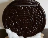 Oreo Cookie Splashing in Milk Design Cookie Jar with Lid 7.25&quot; Wide x 9.... - $59.84