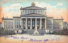 BERLIN GERMANY~KONIGL SCHAUSPIELHAUS~1905 EISAMANN PUBLISHED POSTCARD - $5.29