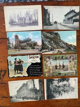 8 x Postcards early 20th Century European Stamp Belgium Gent Dunes + - £8.03 GBP