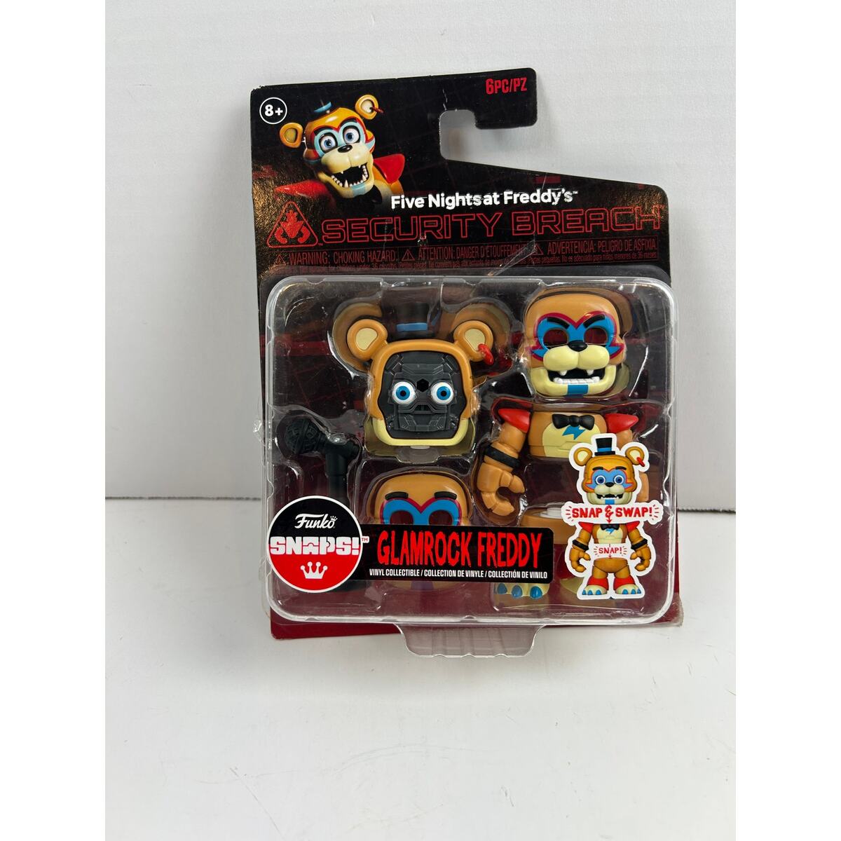 Funko Snaps Five Nights at Freddy’s Glamrock Freddy Figure Security Breach - $15.99