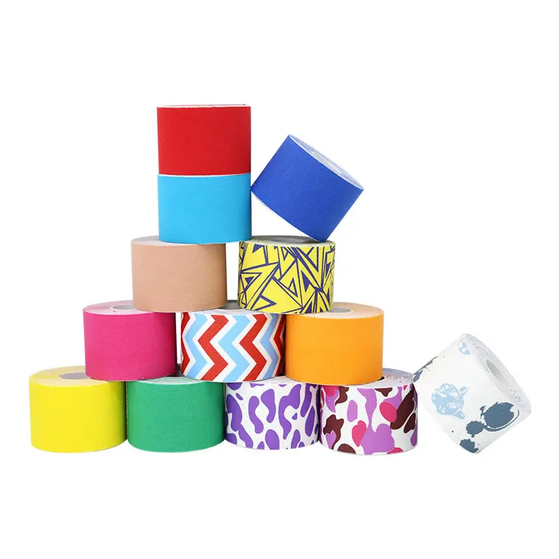 Sporting 1 Roll Kinesiology Tape Fitness Athletic Sportings Cotton Tapes Water R - £18.44 GBP