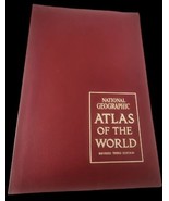 National Geographic Atlas of the World 1970 Revised Third Edition Soft C... - £19.46 GBP