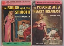 Rough &amp; the Smooth/Prisoner Ate Hearty Breakfast 1st pbs 1950s - £12.78 GBP