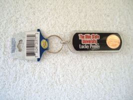 Vtg &quot; NWT &quot; Officially Licensed Game Day &quot; OHIO STATE &quot; Lucky Penny &quot; Keychain - £8.84 GBP