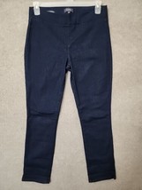 NYDJ Alina Jeans Women 8 Blue Dark Wash Pull On Ankle Stretch Slimming Lift Tuck - £25.58 GBP