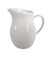 Vtg 60s Centura by Corning White Coupe Milk Creamer Syrup Pitcher Restau... - $15.48