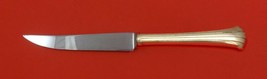 Newport Scroll by Gorham Sterling Silver Steak Knife Serrated HHWS Custom 8 1/2" - £69.28 GBP