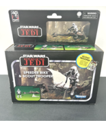 *OUTER BOX OPENED Star Wars Return of the Jedi Speeder Bike &amp; Scout Troo... - $24.69