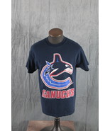 Vancouver Canucks Shirt (VTG) - Big Original Orca Logo - Men&#39;s Large - $69.01 CAD