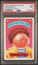 1985 Topps OS2 Garbage Pail Kids Series 2 Shrunken Ed 65a Glossy Card Psa 9 Mint - £59.16 GBP