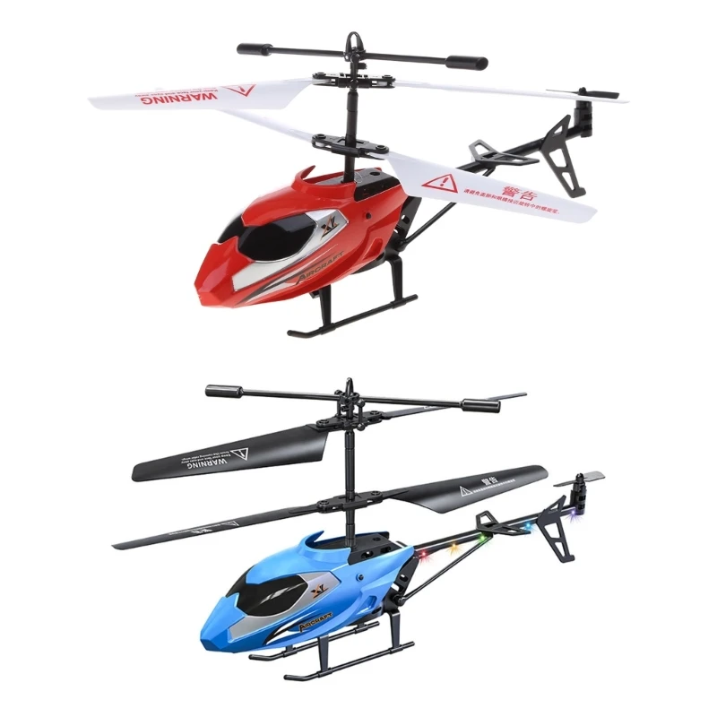 Glowing helicopter rc plane fall resistant airplanes children flying model toy thumb200