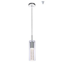 Pendant Lighting 1 Light Mini Pendant Lights With Glass And Bubble Crystal, Mode - £80.30 GBP