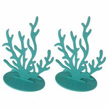 2pcs Baby Shower Desktop Display Felt Decor DIY Mermaid Party Mermaid Decoration - £11.98 GBP