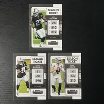 2021 Panini Contenders Football Las Vegas Raiders Base Team Set - £2.36 GBP