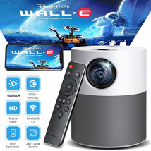 60000Lumens 4K1080P Wifi Mini Home Theater Movie Android Projector Hdmi/... - £166.67 GBP