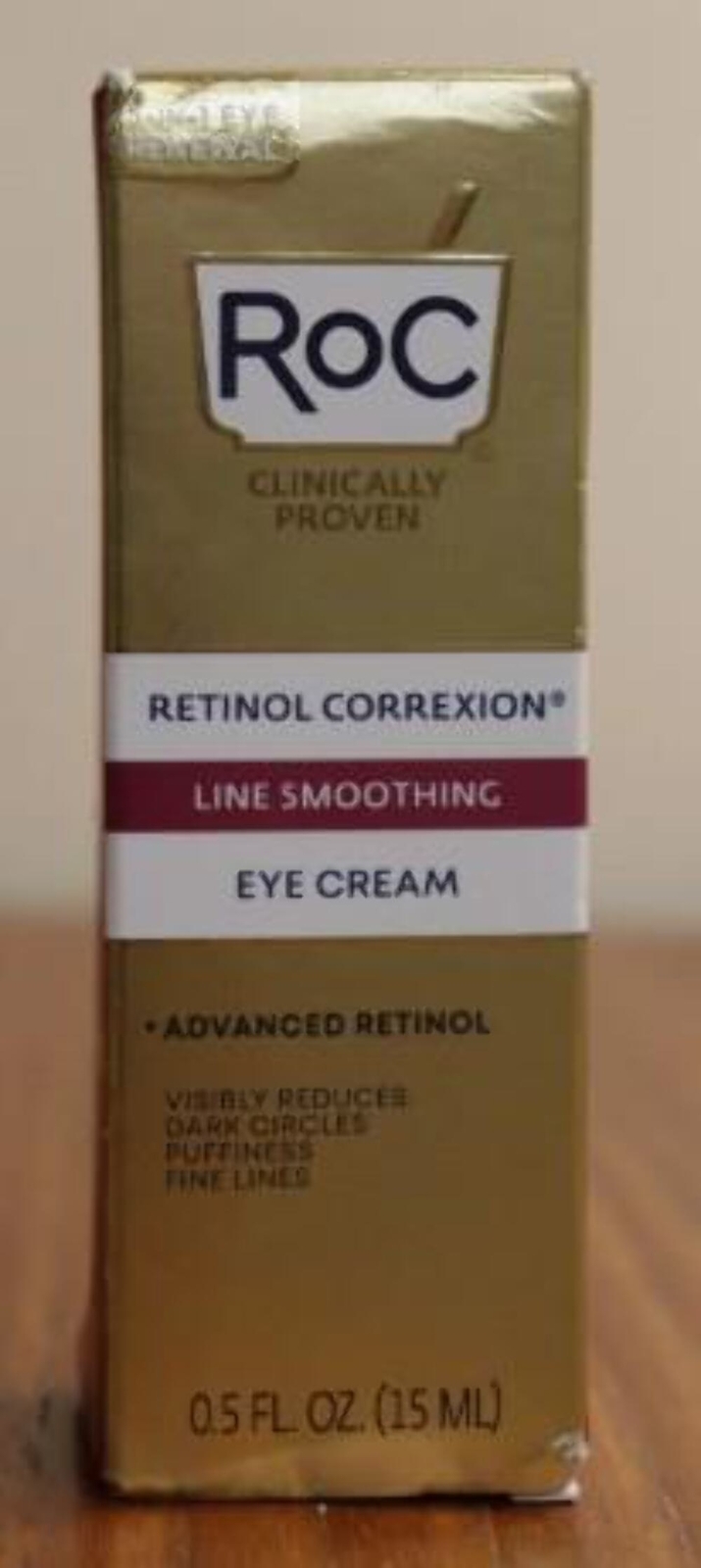 RoC Retinol Correxion Line Smoothing Anti-Aging Wrinkle Eye Cream - $15.79