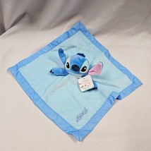 NEW Lilo &amp; Stitch Lovey Blue Security Blankie Soft Baby Toy | Disney Baby - £25.53 GBP