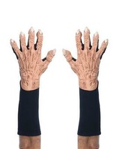 Monster Hands Gloves Vein Popping Short Flesh Halloween Accessory Costume G1028 - $42.99