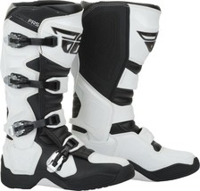 Fly Racing FR5 Boots, White, Men&#39;s Us Size: 7 - £195.42 GBP