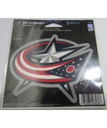 NHL Columbus Blue Jackets 4 inch Auto Magnet Die-Cut by WinCraft - £12.86 GBP