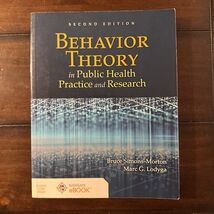 Behavior Theory in Public Health Practice and Research by Marc G. Lodyga... - €25,15 EUR