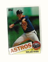 NOLAN RYAN  TOPPS  1985 BASEBALL CARD   #760       NRMT  - £4.60 GBP