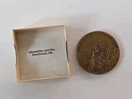 1972 Bryce Cañón Nacional Parque Centennial 1928 Bronce Medalla Token Arte - $658.54 MXN