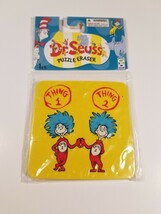 Dr Seuss Puzzle Eraser Children's Toy School Home Thing 1 and Thing 2 New - €5,82 EUR Dr Seuss Puzzle Eraser Children's Toy School Home Thing 1 and Thing 2 New - €5,82 EUR