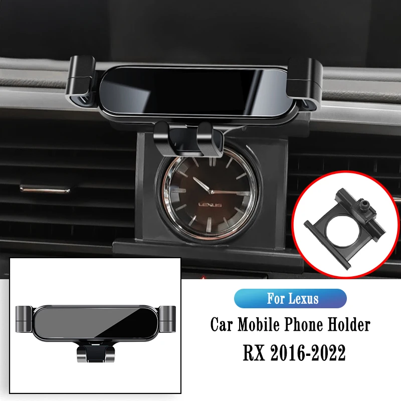 Car Phone Holder For Lexus RX 2016-2022 Gravity Navigation Bracket GPS Stand Air - £16.78 GBP