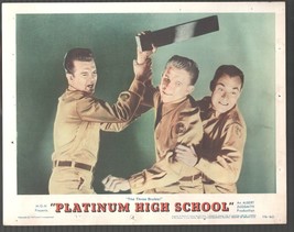 Platinum High School 11&quot;x14&quot; Lobby Card #8 Jimmy Boyd Harold Lloyd Jr. Conway... - £32.60 GBP