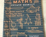 Teaching Textbooks Math 5, Answer Booklet - $10.39