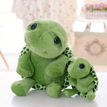 Hot Arrived Cartoon Big Eyes Green Turtle Plush Toy Tortoise Wedding Dolls Child - £2.98 GBP+