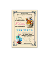 Alice in Wonderland Tea Party - Digital Invitation  - €5,15 EUR