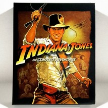 Indiana Jones - The Complete Adventures (5-Disc Blu-ray Set, 1981) Like New ! - $27.89