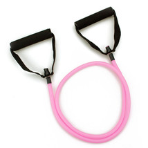 4&#39; Pink Medium Tension (12 lb.) Exercise Resistance Band - £26.54 GBP