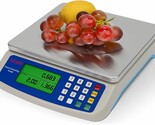 Rujixu 30Kg Electronic Kitchen Scale Stainless Steel Digital Food Scale ... - $42.95