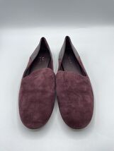Vince Marley Paneled Leather Suede Trim Embellishment Loafers Burgundy S... - $13.71