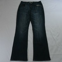Maurices 5 / 6 Taylor Bootcut Dark Wash Stretch Denim Jeans - £13.97 GBP